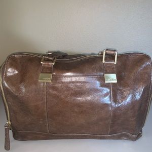 Brown leather Hobo purse